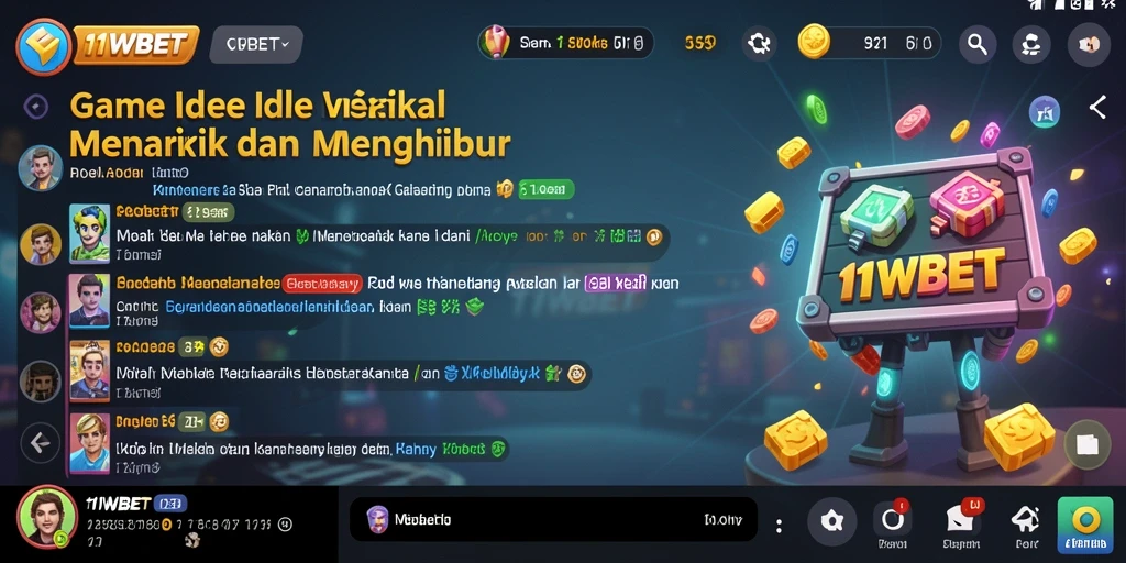 Gameplay <strong>11WBET</strong> yang seru dalam mode Idle.
