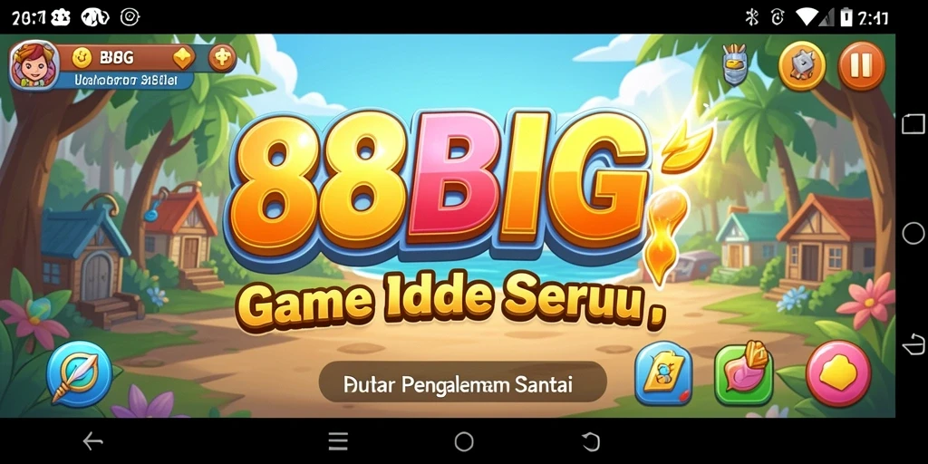 Screenshot gameplay 88BIG menampilkan mekanisme pengelolaan sumber daya.