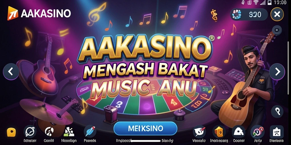 Tampilan gameplay AAKASINO yang seru dan interaktif.
