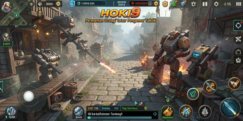 Gameplay intens menantang strategi pemain dalam HOKI9.