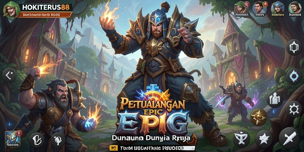 Tampilan menarik dari gameplay HOKITERUS88 yang penuh aksi dan petualangan.