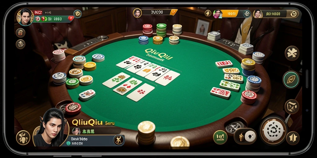 Gameplay seru dan menegangkan dari IN22 QiuQiu.