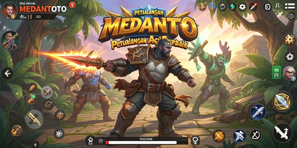 Tampilan gameplay MEDANTOTO yang menarik dan penuh aksi.
