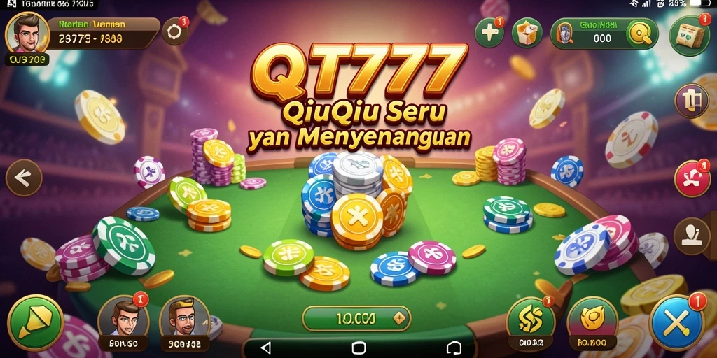 Screenshot gameplay QiuQiu QT777 dengan suasana seru.