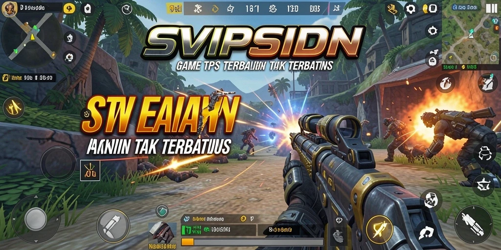 Tangkapan layar gameplay SVIPSIDN menampilkan aksi menegangkan di lapangan.