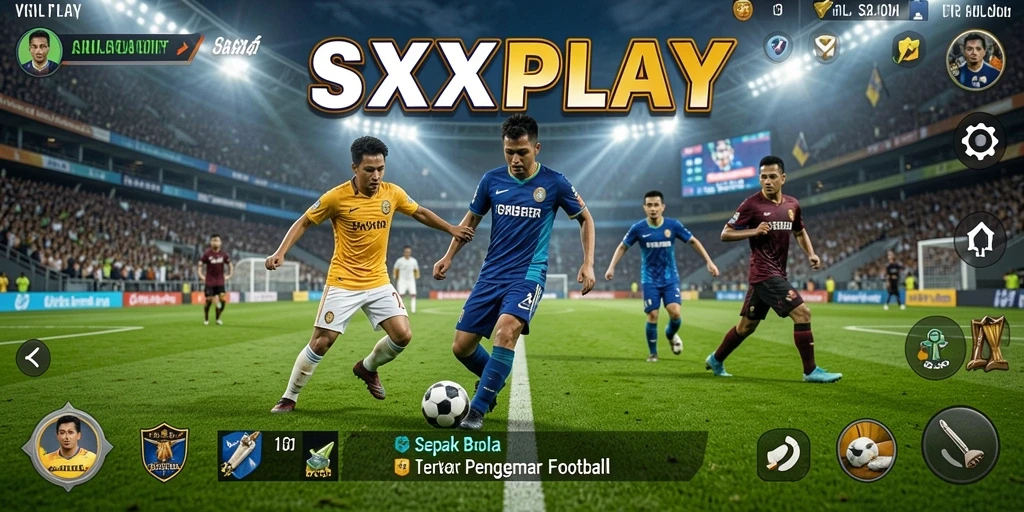 Tampilan gameplay yang mendebarkan dari SXXPLAY saat pertandingan berlangsung.
