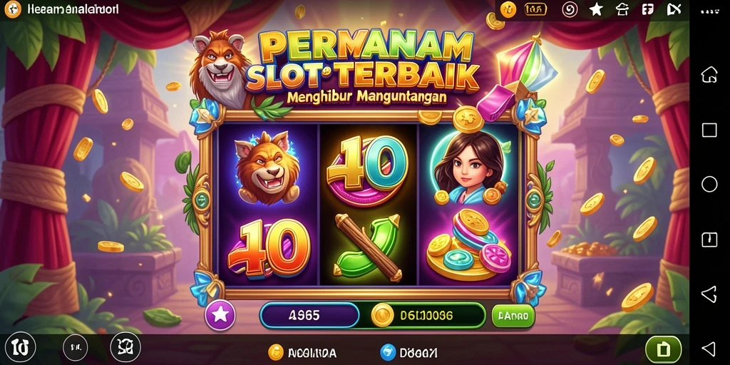 Tampilan gameplay Slot W67 yang seru dan mengasyikkan.