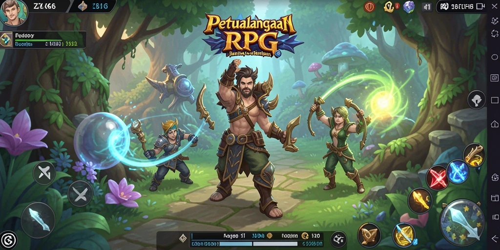 Tampilan gameplay ZK6 yang menegangkan dan penuh aksi RPG.